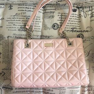 Kate Spade Quilted Pink Bag with Dust Bag